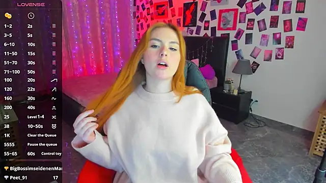 BellaTorne  online show from March 6, 2025, 5:54 pm