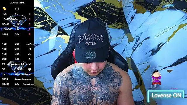 Kevin22 222 online show from March 25, 2026, 2:06 am