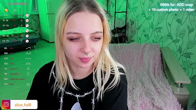 Alice Halle online show from January 2, 2025, 7:23 am