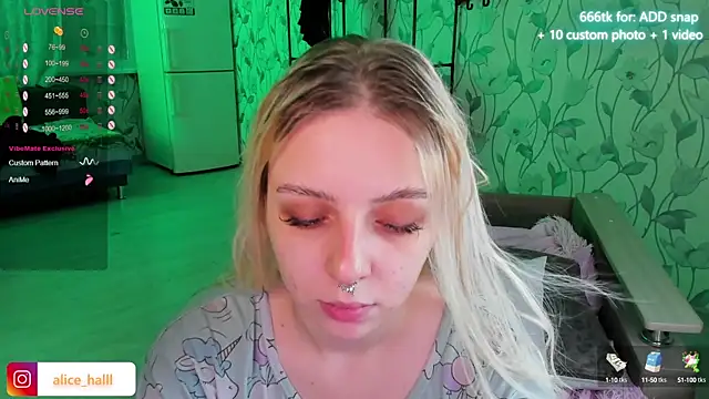 Alice Halle online show from January 4, 2025, 6:19 pm