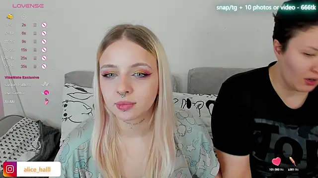 Alice Halle online show from February 21, 2025, 3:43 pm