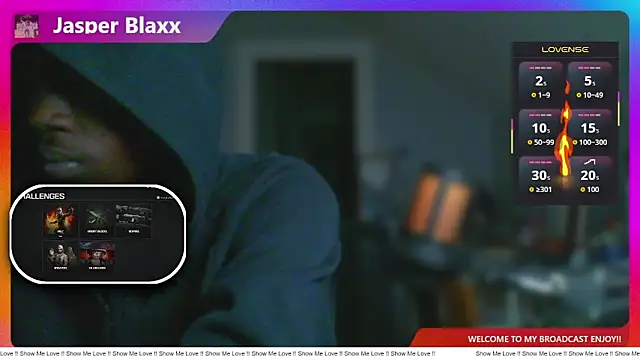 JasperBlaxx online show from November 30, 2025, 11:20 pm