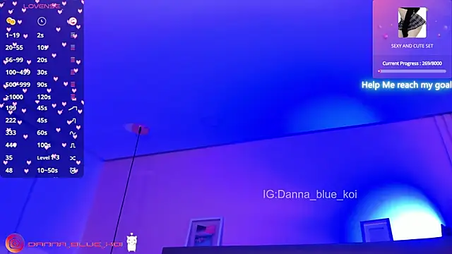 Snapshot of blue_koi chatting on January 28, 2025, 7:22 am blue koi online show from January 28, 2025, 7:22 am