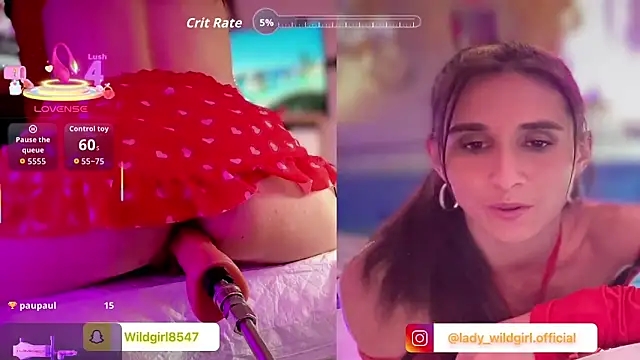 WildgirlShow online show from April 9, 2026, 9:20 pm