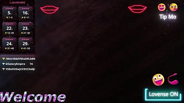 Snapshot of Lina10 chatting on February 1, 2025, 1:34 am Lina10 online show from February 1, 2025, 1:34 am