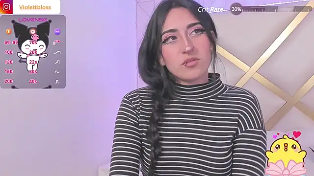 Snapshot of Violettbloss chatting on December 27, 2024, 1:22 am Violettbloss online show from December 27, 2024, 1:22 am