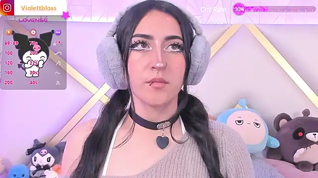 Snapshot of Violettbloss chatting on March 6, 2025, 12:21 am Violettbloss online show from March 6, 2025, 12:21 am