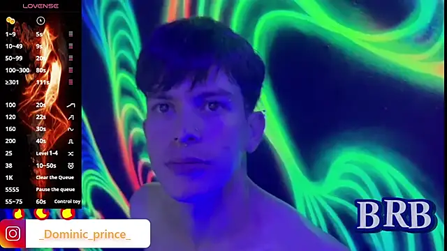 DominicPrince online show from October 7, 2025, 9:28 am