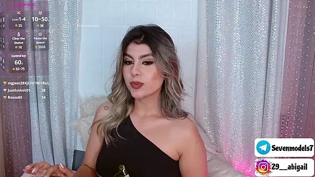 Abigail 29 online show from January 11, 2025, 3:31 pm