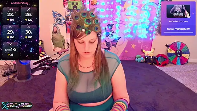 BabyZelda online show from February 5, 2025, 11:34 am