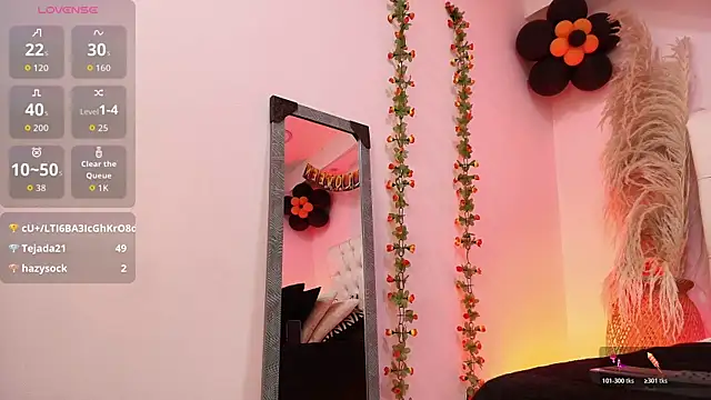 ChalotteGrey online show from October 20, 2025, 2:34 am