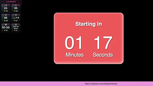 babybimbo online show from February 20, 2026, 8:31 pm