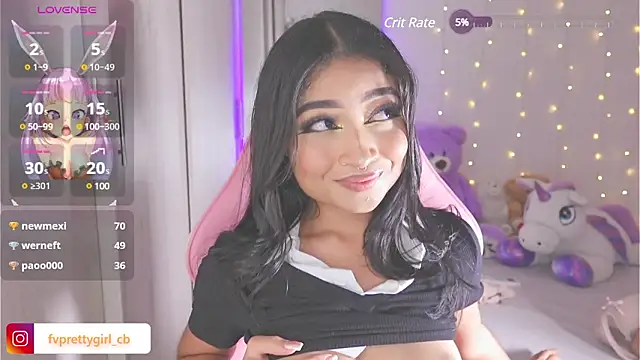 urfavprettygirl online show from January 8, 2025, 9:10 am