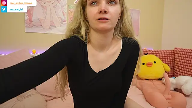 Amber Kawaii online show from March 26, 2026, 5:51 pm