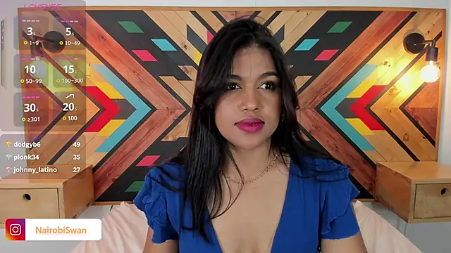 NaiirobiSwan online show from February 14, 2025, 2:07 am