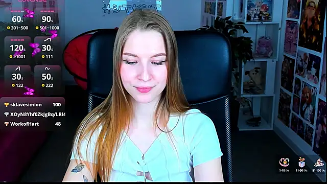 CuteMousee online show from January 30, 2025, 11:44 am