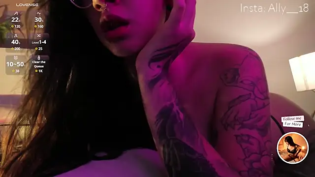 Ally addams online show from February 13, 2025, 9:41 am