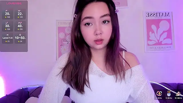 Fluffy Rose online show from January 17, 2025, 1:57 am