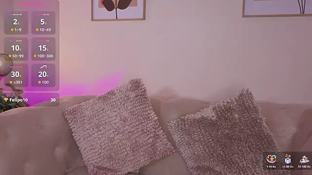 DahianaWalcott online show from November 6, 2025, 9:26 pm