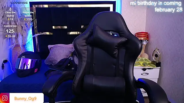 Bunny O online show from March 1, 2026, 10:23 pm