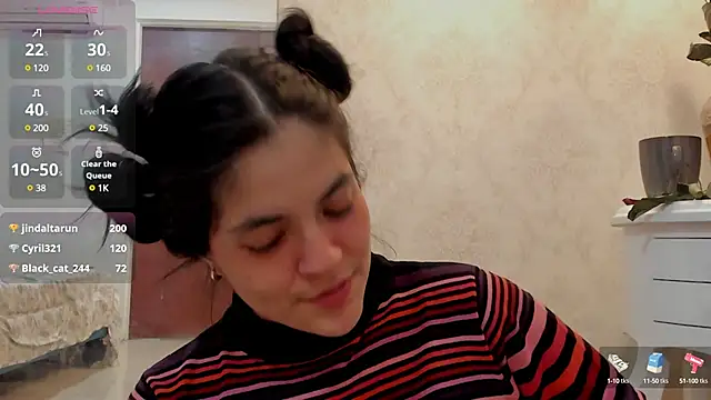 Snapshot of sofiaclauss chatting on February 19, 2025, 10:45 am sofiaclauss online show from February 19, 2025, 10:45 am