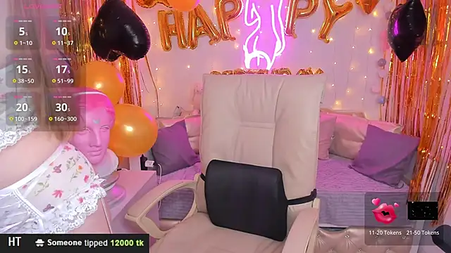 Kristy bysty online show from October 27, 2025, 1:31 am