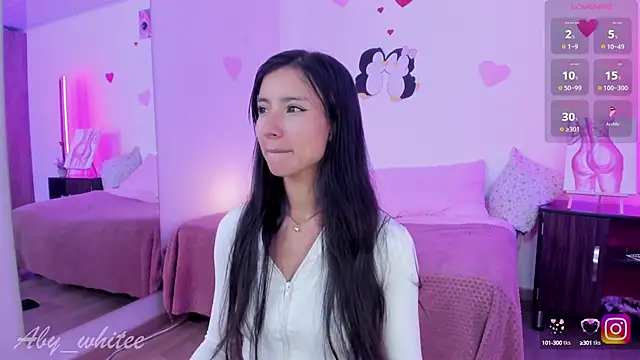 AbyWhitee online show from February 25, 2025, 1:30 am