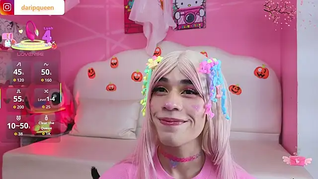 Snapshot of DaripQueen chatting on October 14, 2025, 1:45 pm DaripQueen online show from October 14, 2025, 1:45 pm