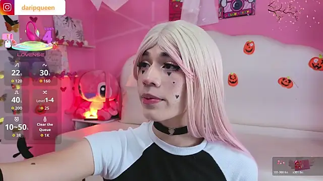 Snapshot of DaripQueen chatting on October 22, 2025, 3:01 pm DaripQueen online show from October 22, 2025, 3:01 pm