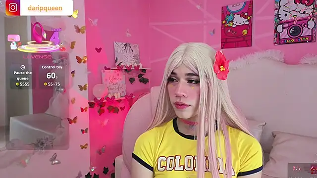 DaripQueen online show from February 12, 2026, 3:18 pm