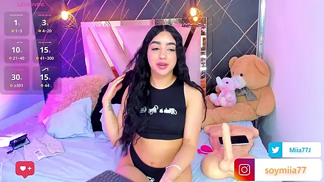 Miia77  online show from February 12, 2026, 1:11 am