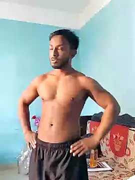 HunkyAriyan online show from January 11, 2025, 9:47 am