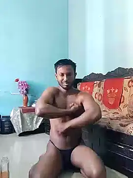 HunkyAriyan online show from January 17, 2025, 8:56 am