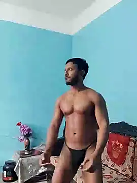 HunkyAriyan online show from January 31, 2025, 10:31 am