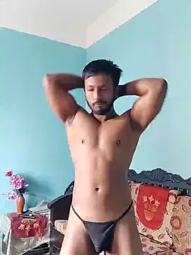 HunkyAriyan online show from February 3, 2025, 6:56 am