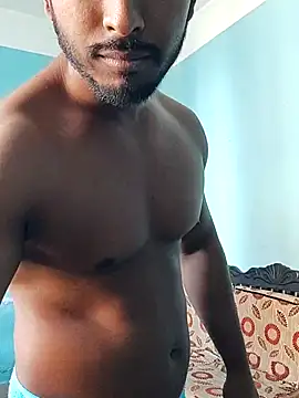 HunkyAriyan online show from February 26, 2025, 9:42 am