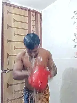 HunkyAriyan online show from March 14, 2025, 8:42 am