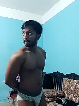 HunkyAriyan online show from March 22, 2025, 5:52 pm