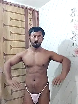 HunkyAriyan online show from March 23, 2025, 7:53 am