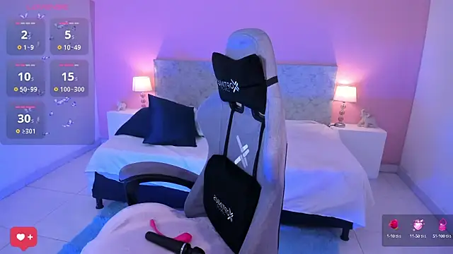 LunaRose5 online show from February 9, 2025, 3:43 am