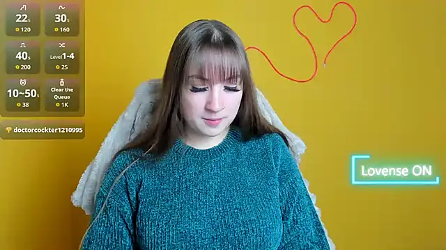 Evelina GG online show from November 15, 2025, 6:44 am