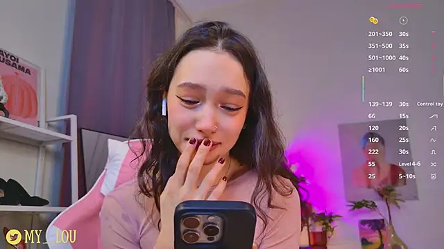 MyLou  online show from March 5, 2026, 3:41 pm