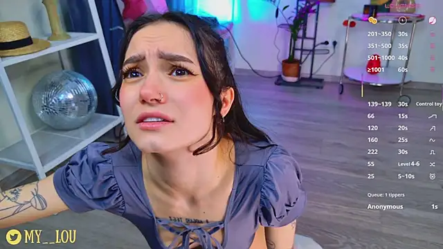 MyLou  online show from March 12, 2026, 3:18 pm