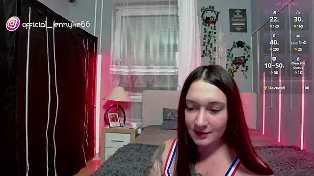 Snapshot of Jennyke66 chatting on January 23, 2025, 5:42 pm Jennyke66 online show from January 23, 2025, 5:42 pm