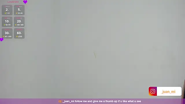 Snapshot of juanmiss chatting on October 13, 2025, 10:15 am juanmiss online show from October 13, 2025, 10:15 am