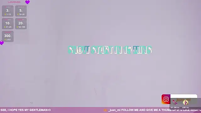 juanmiss online show from October 28, 2025, 11:14 am