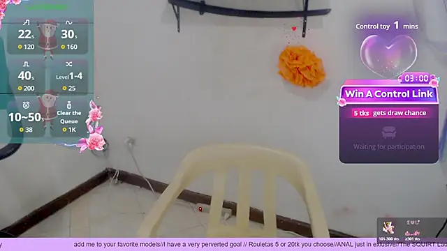 Carlacutte online show from January 12, 2026, 8:47 pm