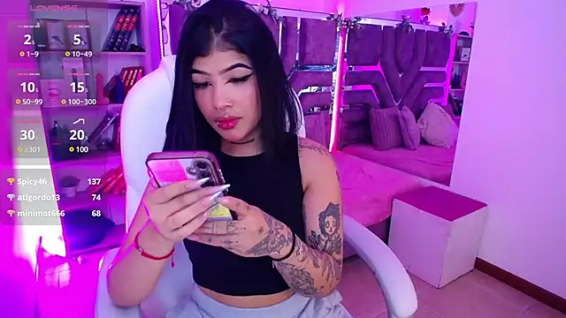 AliceWalker 11 online show from February 6, 2025, 8:02 pm