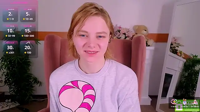 Snapshot of MirraBellanta chatting on February 17, 2026, 11:55 pm MirraBellanta online show from February 17, 2026, 11:55 pm