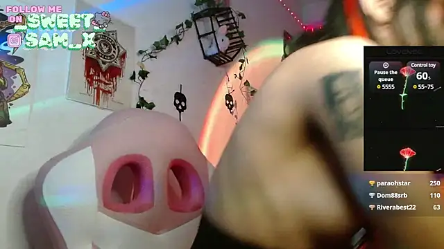 Snapshot of sweet_Samx chatting on February 5, 2025, 6:24 am sweet Samx online show from February 5, 2025, 6:24 am